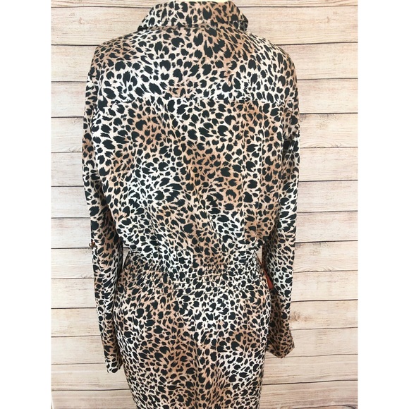 StitchFix | Olive & Oak Animal Print Dress - Picture 3 of 6